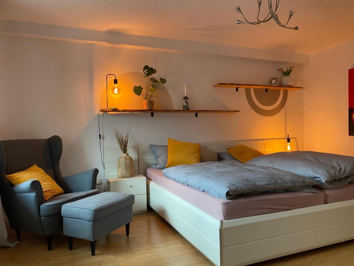 Gemuetliche Wohnung Naehe Schloss Biedenkopf Esterno foto