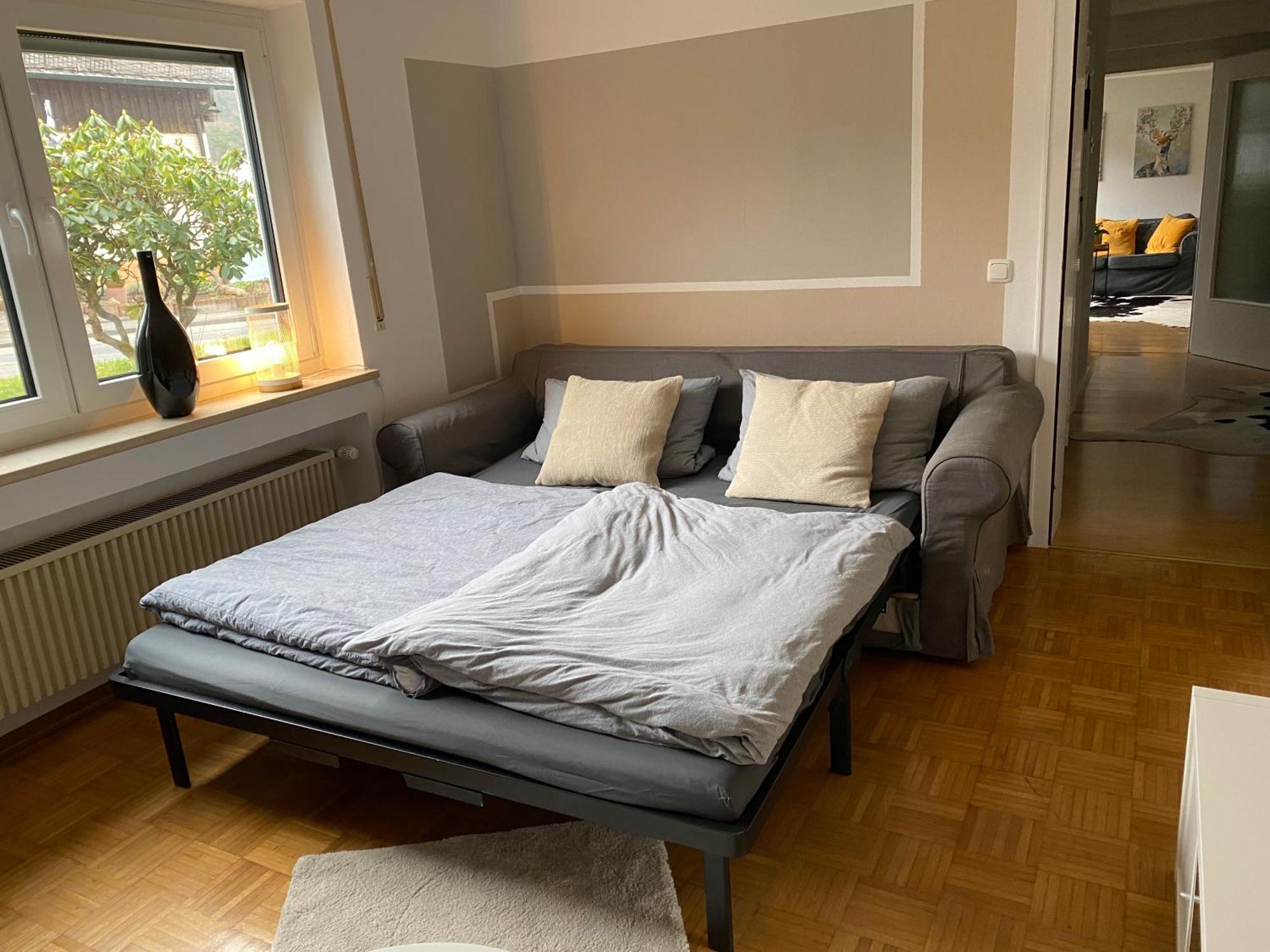 Gemuetliche Wohnung Naehe Schloss Biedenkopf Esterno foto